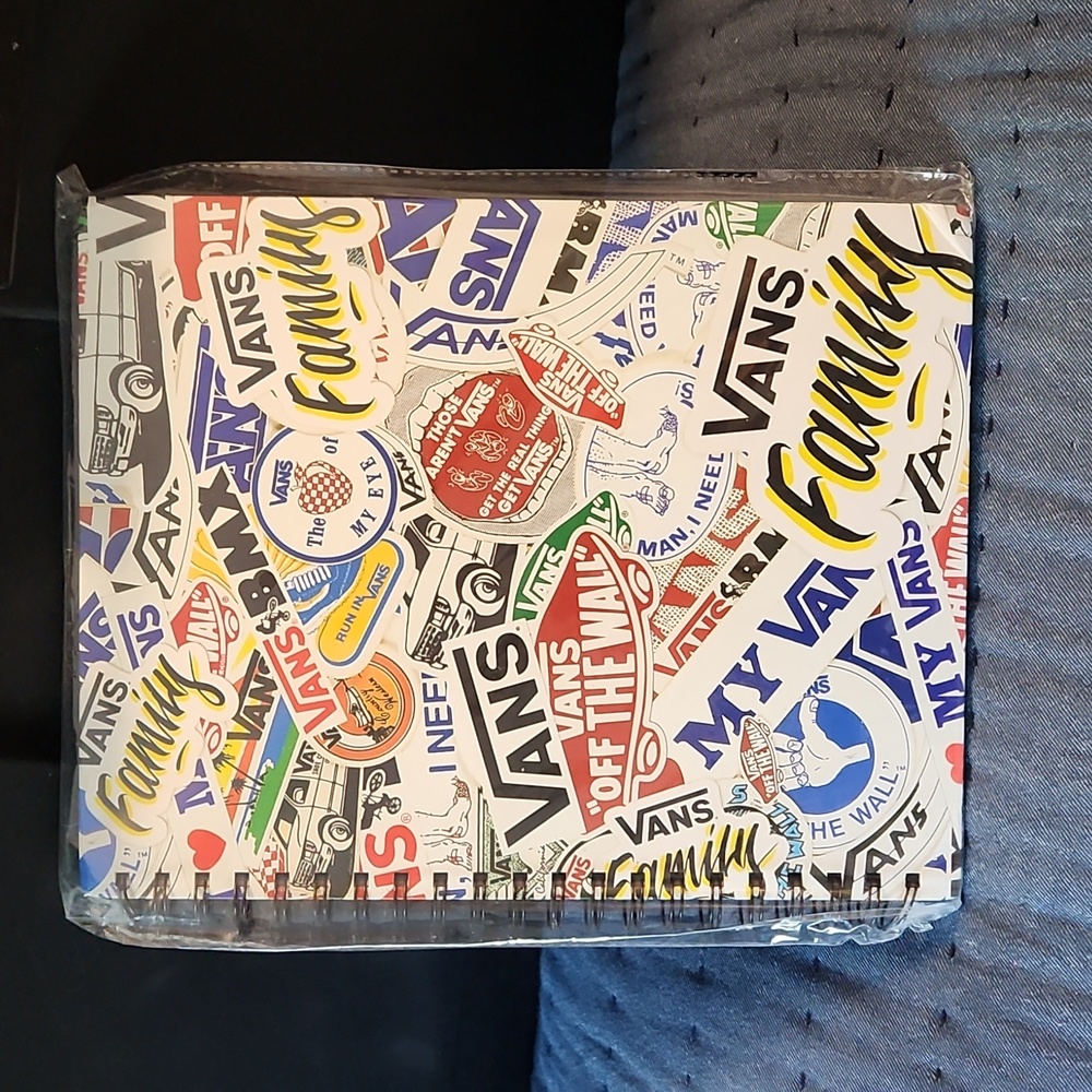 Vans Family Exclusive Sticker Notebook
